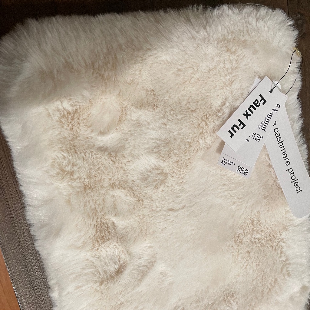 Faux Fur Clutch Or Ipad Cover